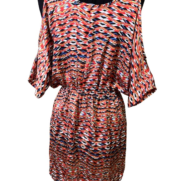 Geometric Print Tunic Top/Mini Dress - Picture 10 of 13